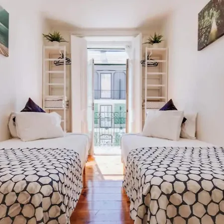 Apartment 3 Bedroom In Baixa With River View Lisbon